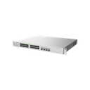 24 × 10/100/1000Base-T copper ports with auto-negotiation, 4 × 1GE SFP ports, fixed single AC power supply, PoE/PoE+ power supply, 370 W PoE power supply