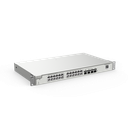 24-Port L2 Managed 10G Switch, 24 Gigabit RJ45 Ports, 4 *10G SFP+ Slots,19-inch Rack-mountable Steel Case