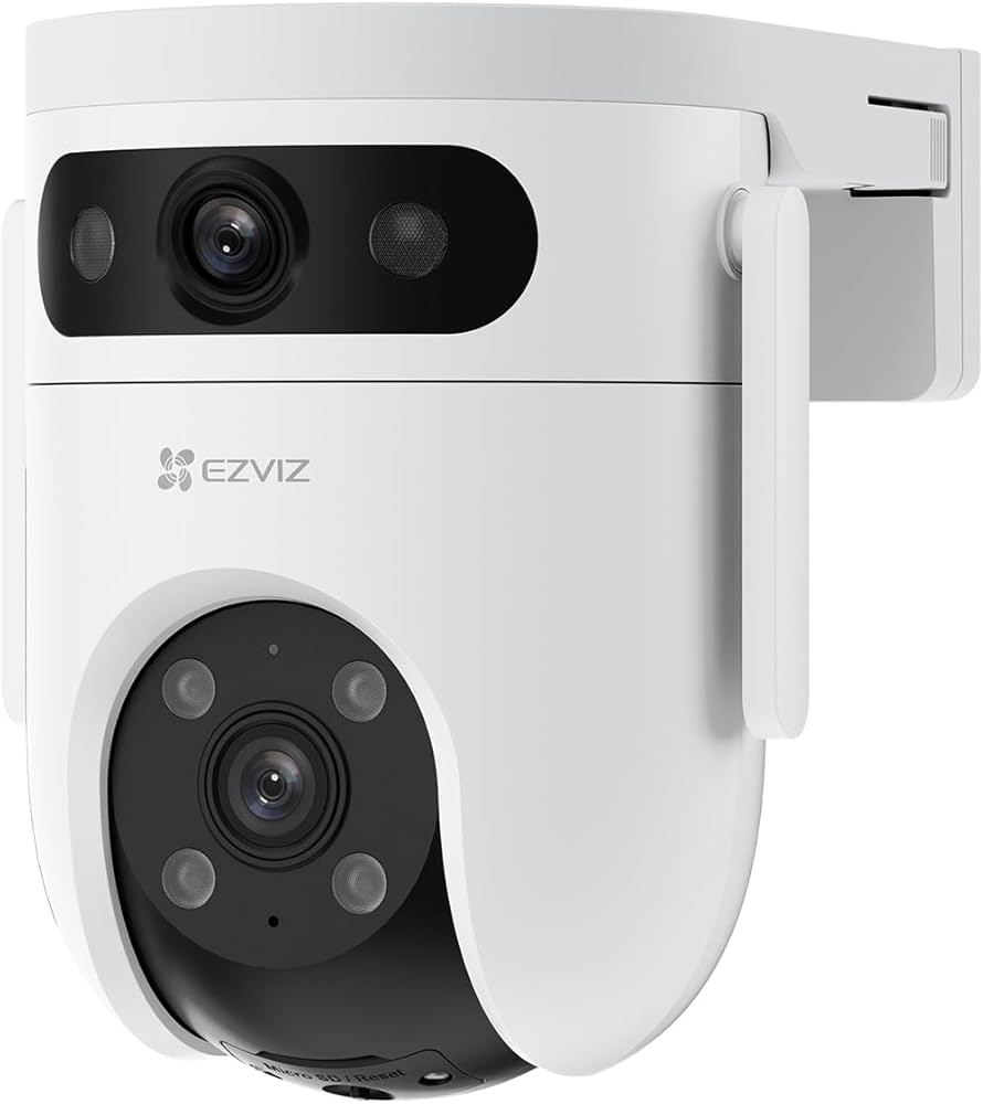 Dual-Lens Pan & Tilt Wi-Fi Camera