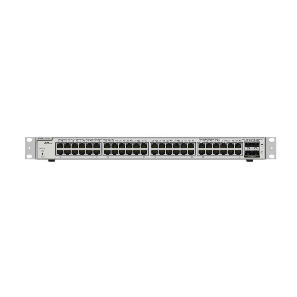 Reyee 48-Port Gigabit Switch +4SFP POE - Lifetime Cloud