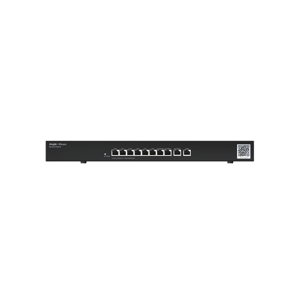 Reyee 10-Port Gigabit Router with 4-Line Integration and Lifetime Cloud
