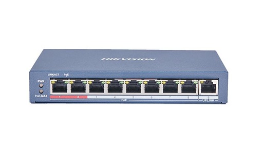 [DS-3E0109P-E] 8 Port Fast Ethernet Unmanaged POE Switch

