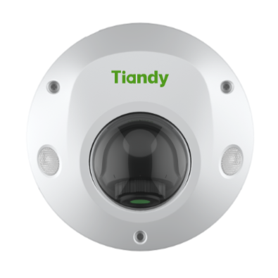 [TC-C35PS Spec:I3/E/Y/M/H/2.8mm] Tiandy 5MP Indoor Network Camera, small anti-shock lens, suitable for elevators. Features human and object detection, 30-meter night vision
