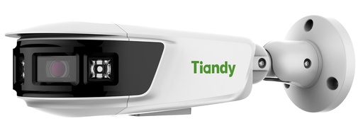 [TC-C382V Spec:W/E/Y/S/H/2.8mm]  Tiandy 8MP Panoramic Dual-Lens Camera, color network, supports early warning feature, 50m IR