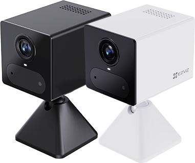 [CS-CB2 (2K,4GA)] 4G Smart Home Battery Camera (Black & White)