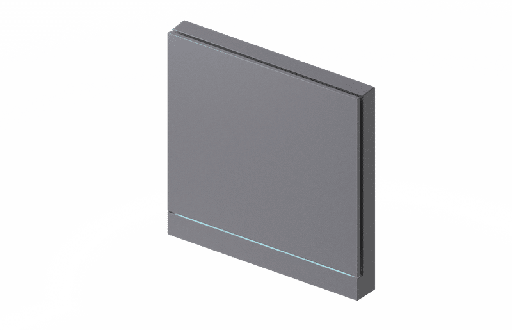 [LS240-LG1] BLEND Switch PRO(SL/Gray 1 way)