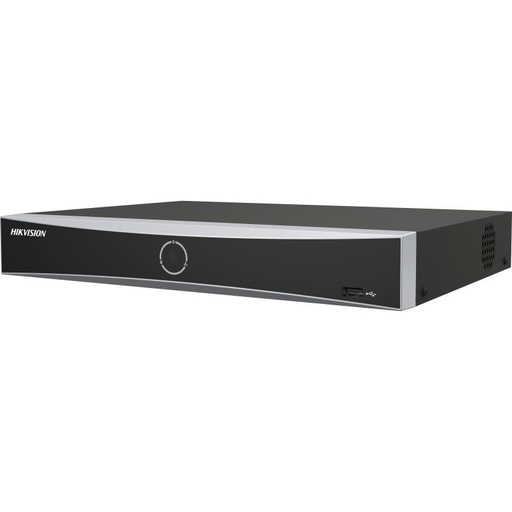 [DS-7604NXI-K1/4P(STD)(B)] جهاز تسجيل شبكي 4 قنوات POE يدعم الي حتى 8 ميجا بكسل - هيكفجن

