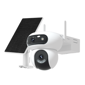 [HB90x Dual 4G Kit] كاميرا مراقبة ذكية ايزفيز بكاميرا مزدوجة تعمل بالطاقة الشمسية وشريحة بيانات 4G