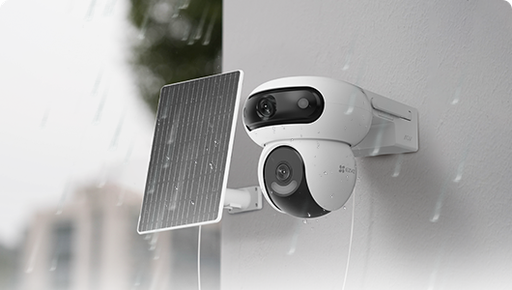 [CS-HB90x/SP (4MP+4MP,W4GA)] EZVIZ HB90x Dual-Lens Camera with Full-Day Recording, 4G Connectivity, and Solar Panel