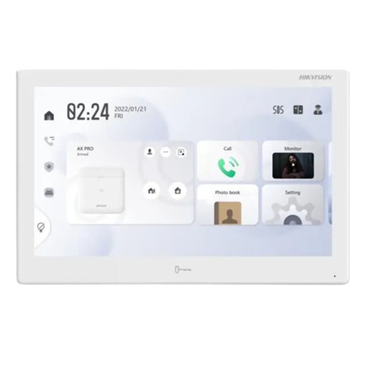 [DS-KH9510-WTE1(B)(O-STD)] شاشة داخليّة إنتركم ذكيّة