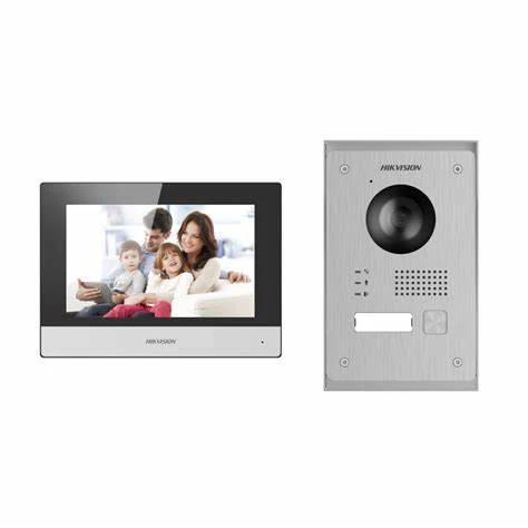 [DS-KIS703Y-P] جهاز انتركوم مع سلكين من هيكفيجن