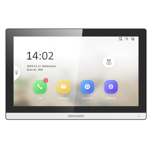 [DS-KH6350-WTE1(O-STD)] 7-inch Smart Indoor Video Intercom Monitor Touch Screen