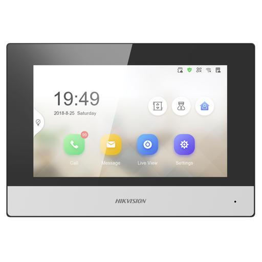 [DS-KH6320-WTE1(O-STD)] HIKVISION KH6 Series IP-Based Indoor Station