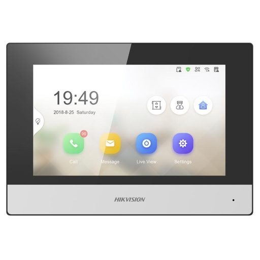 [DS-KH6320-WTE1(O-STD)] HIKVISION KH6 Series IP-Based Indoor Station