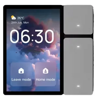 [NEXSC-B-3.5] 3.5" Smart Control Panel Mini (Scene control + 3-gang relays + IR Built-in) (Wi-Fi & Bluetooth mesh/SigMesh/IR ) 
