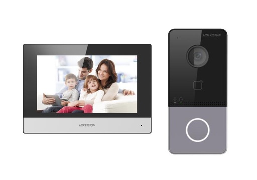 [DS-KIS603-P(B)(O-STD)] HIKVISION IP VIDEO INTERCOM KIT