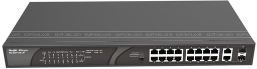 [RG-ES118S-LP] Reyee 16 Port 100Mbps Switch with Lifetime Cloud POE