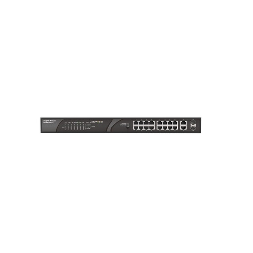 [RG-ES118S-LP] Reyee 16 Port 100Mbps Switch with Lifetime Cloud POE