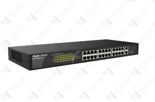 [RG-ES126S-LP] Ruijie RG-ES126S-LP 24-Port Unmanaged POE Switch