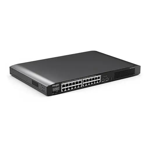 [RG-ES126G-P-L] سويتش جيجابايت 24 منفذ SFP POE