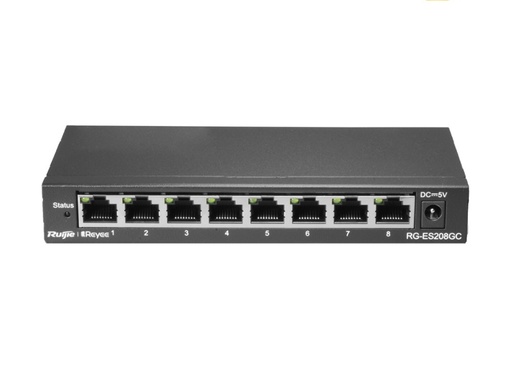 [RG-ES208GC] Reyee 8-Port Cloud Lifetime Gigabit Switch