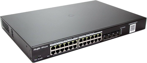 [RG-NBS3100-24GT4SFP-P] سويتش جيجابت في الثانية 24 منافذ و 4SFP- POE -و كلاود مدى الحياة من Reyee
