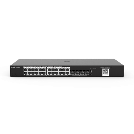 [RG-NBS3100-24GT4SFP-P] سويتش جيجابت في الثانية 24 منافذ و 4SFP- POE -و كلاود مدى الحياة من Reyee
