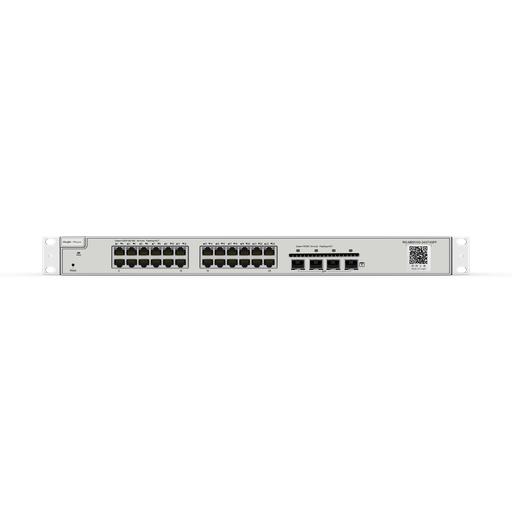 [RG-NBS3200-24GT4XS-P] Ruijie 24-Port L2 Managed POE 10G Switch
