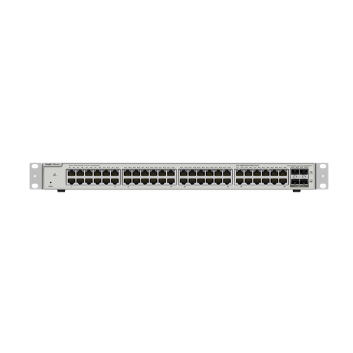 [RG-NBS3200-48GT4XS] 48-Port L2 Managed 10G Switch, 48 Gigabit RJ45 Ports,4 *10G SFP+ Slots,19-inch Rack-mountable Steel Case
