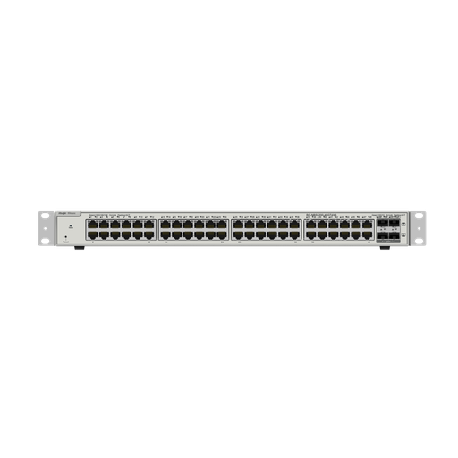 [RG-NBS5200-48GT4XS] 48-Port L2+ Managed 10G Switch, 48 Gigabit RJ45 Ports, 4 *10G SFP+ Slots,19-inch Rack-mountable Steel Case, Static Routing