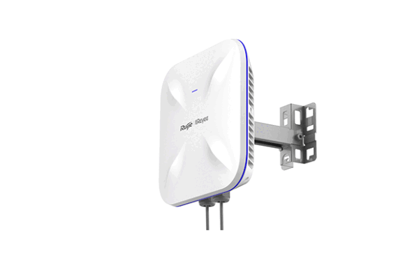 [RG-RAP6260(H)] مقوي شبكة خارجي Wi-Fi 6 فائق السرعة 5.95 جيجابت في الثانية مع تغطية تصل الي 1000 م في الاماكن المفتوحة 