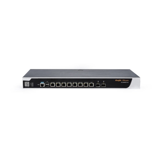 [RG-NBR6210-E] 8x10/100/1000 Base-T ports, 2x100/1000 Base-X ports,.

