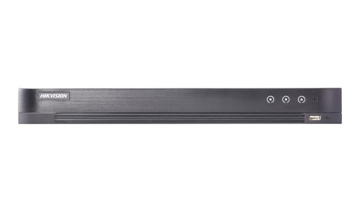 [DS-7216HUHI-K2/P(STD)] جهاز تسجيل انالوج (DVR) لكاميرات  المراقبه يدعم حتى 16 كاميرا مع تقنية Acusense بدقة 5MP يدعم 2 قرص صلب مع خاصية poc