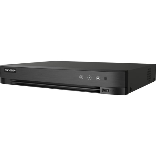 [iDS-7204HTHI-M1/S] جهاز تسجيل انالوج لكاميرات (DVR) المراقبه يدعم حتى 4 كاميرات بدقة 8mp مع خاصية Acusense
