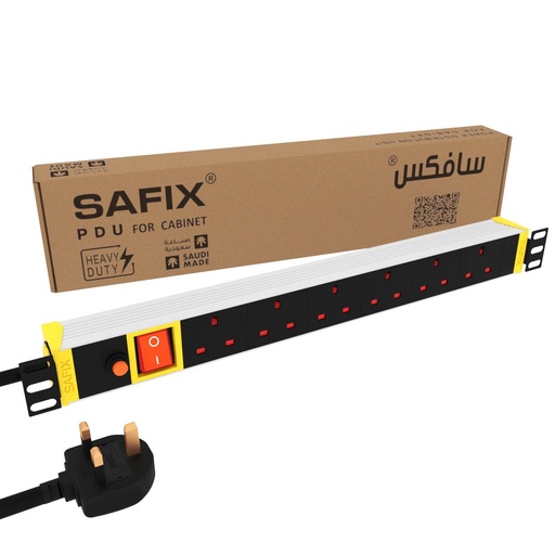 [safix pdu 820] توصيلة كهربائية من سافكس 6 مداخل   safix pdu 820